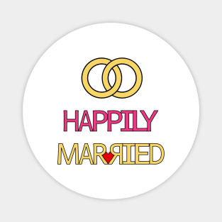 Happily Married Magnet